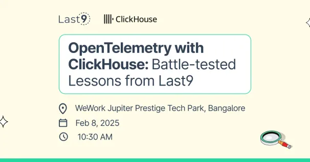 ClickHouse Bangalore Meetup