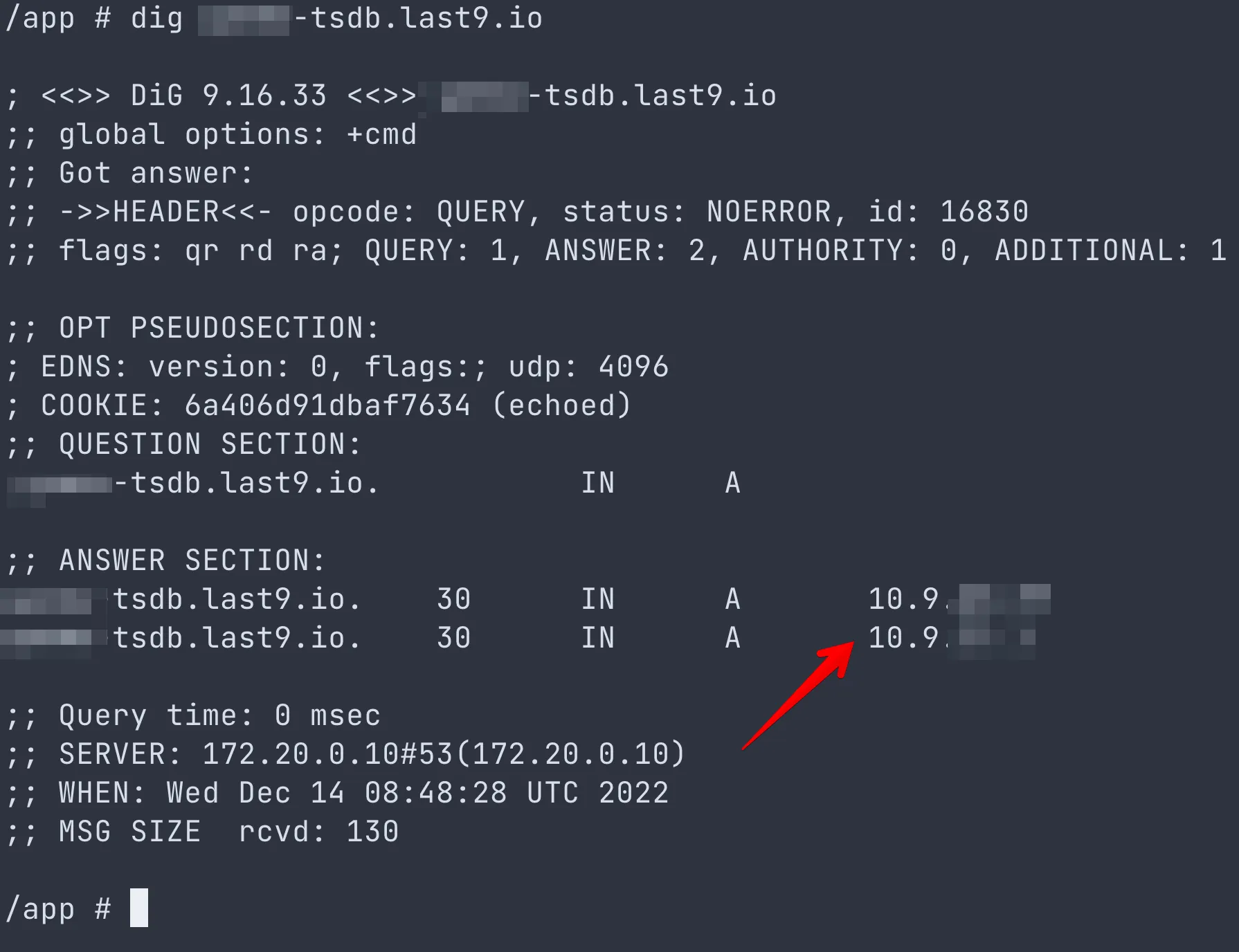 Verify Privatelink setup