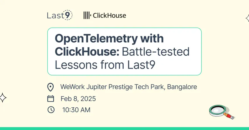 ClickHouse Bangalore Meetup