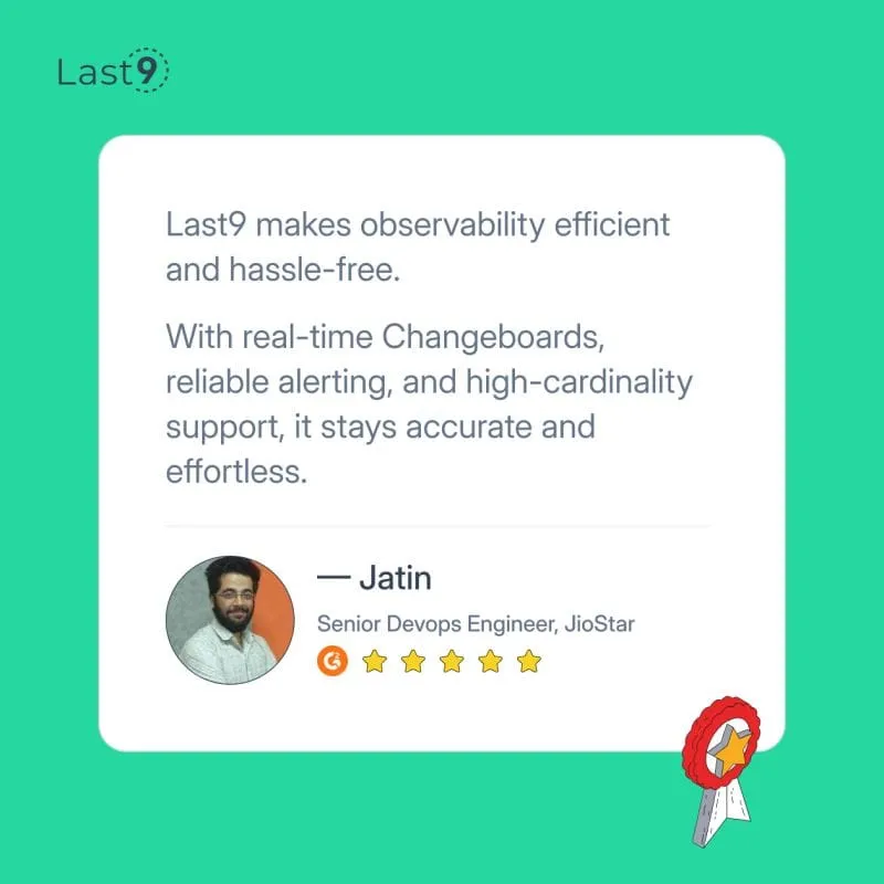 Last9 Review from JioStar
