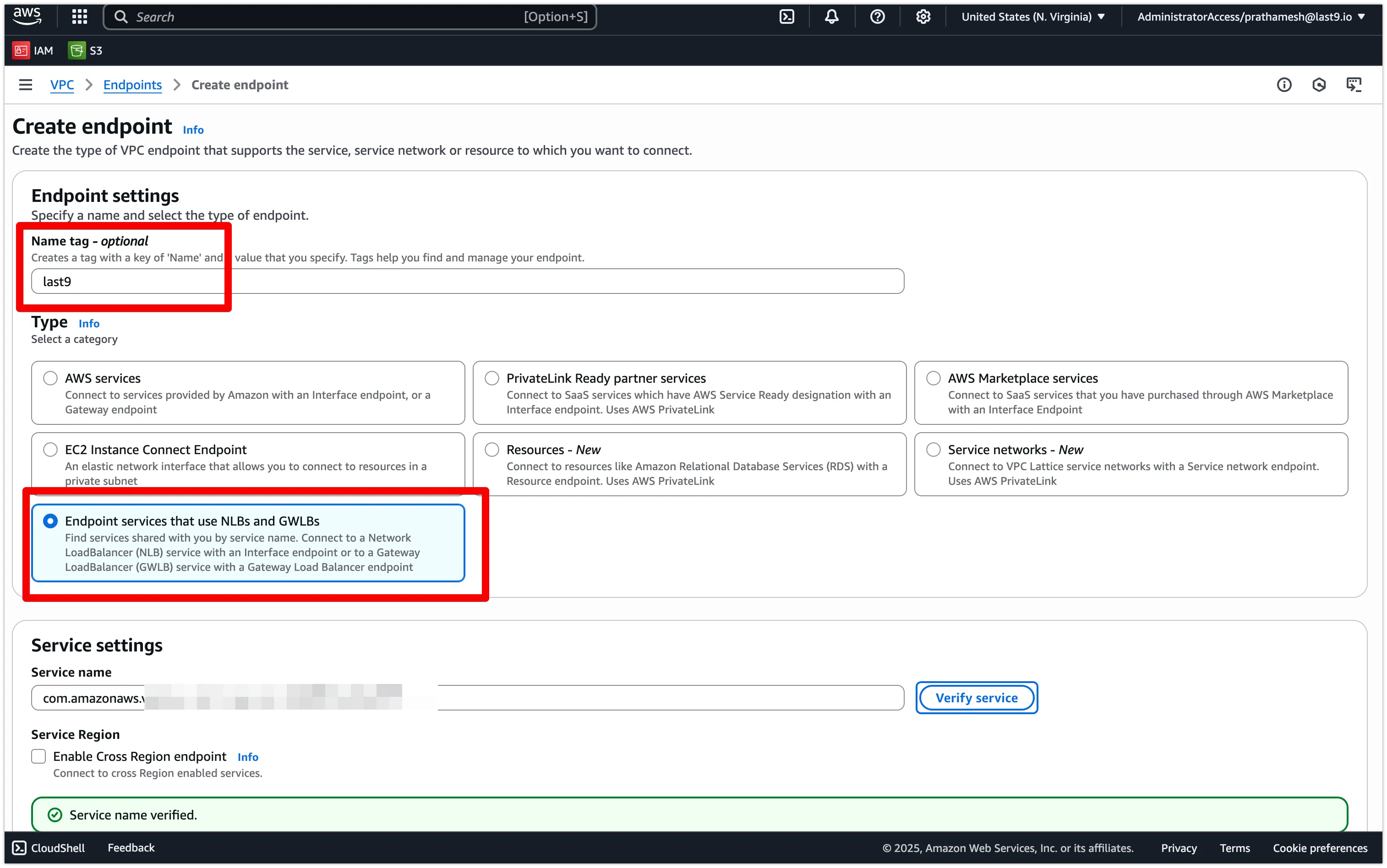 Add Endpoint Settings