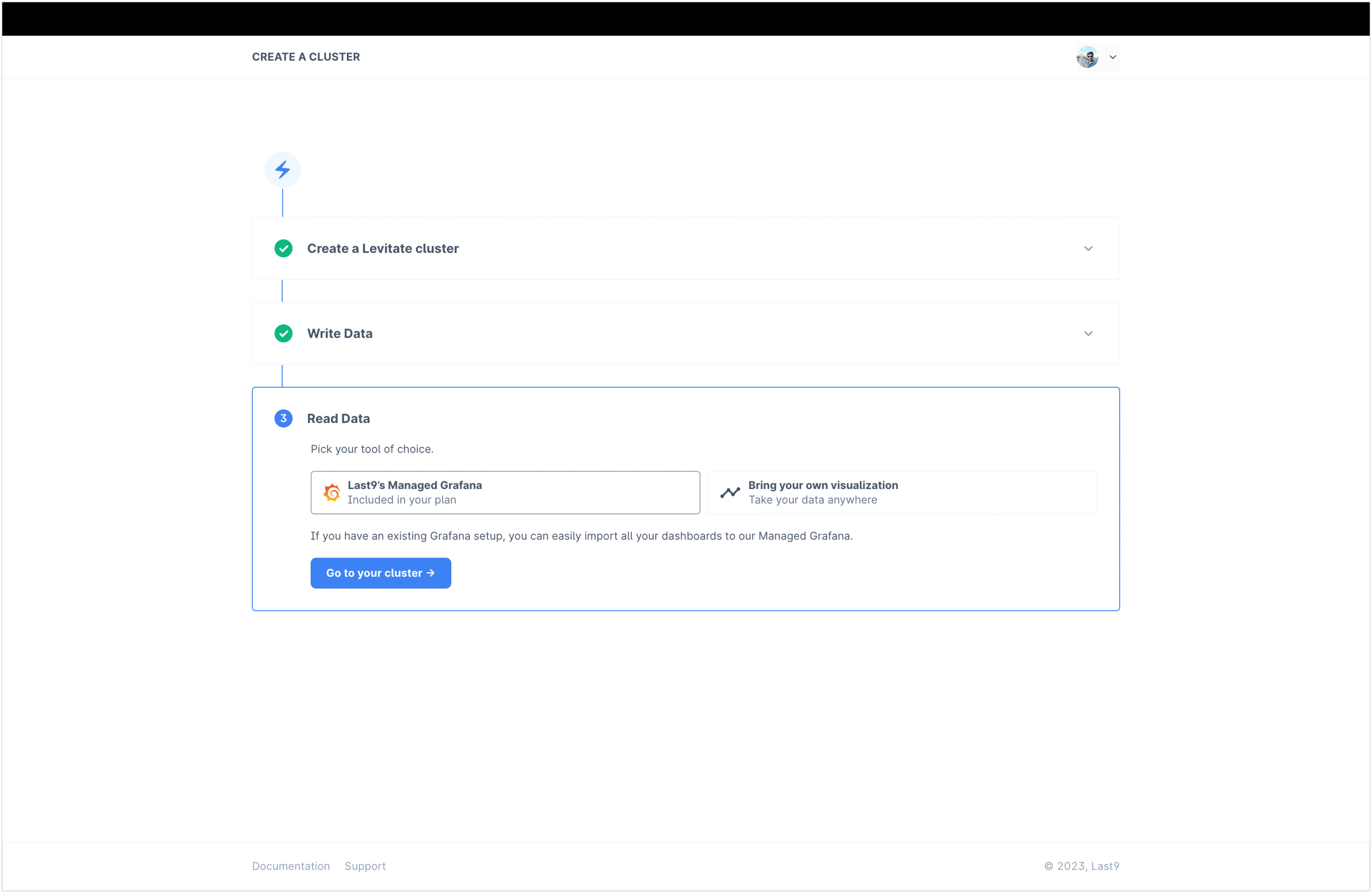 Last9 Cluster Read Data