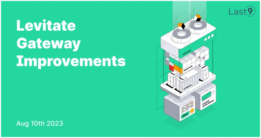Levitate Gateway Improvements and Visibility into Samples Ingested