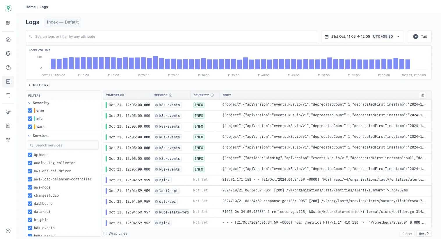 Cloud Native and OpenTelemetry Native Log Analytics