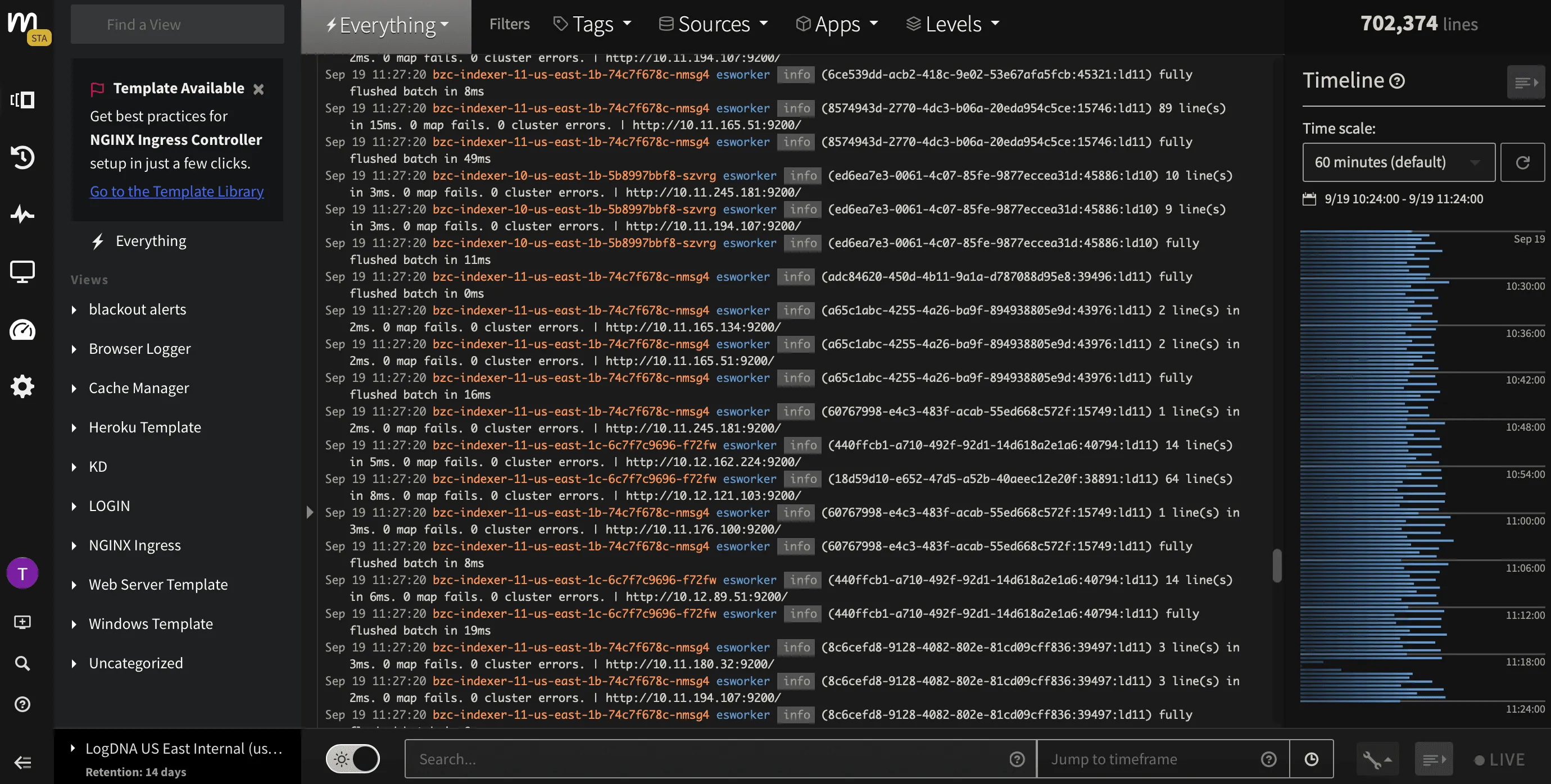 Developer-Friendly Log Management with Flexible Pipelines