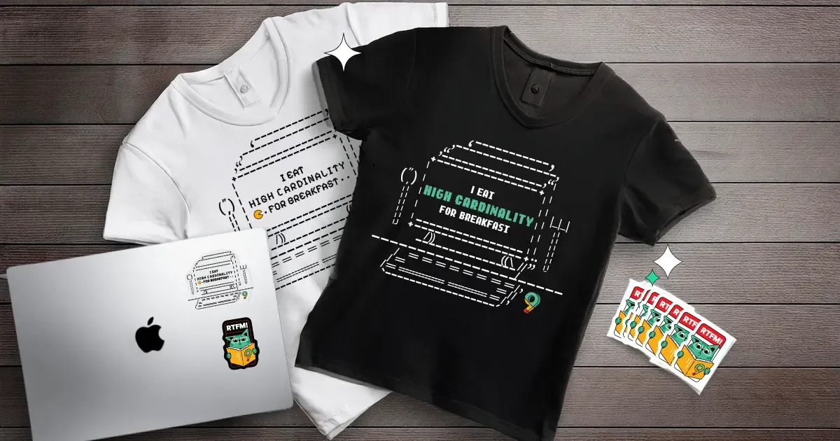 Last9 Merchandise at PromCon 2024