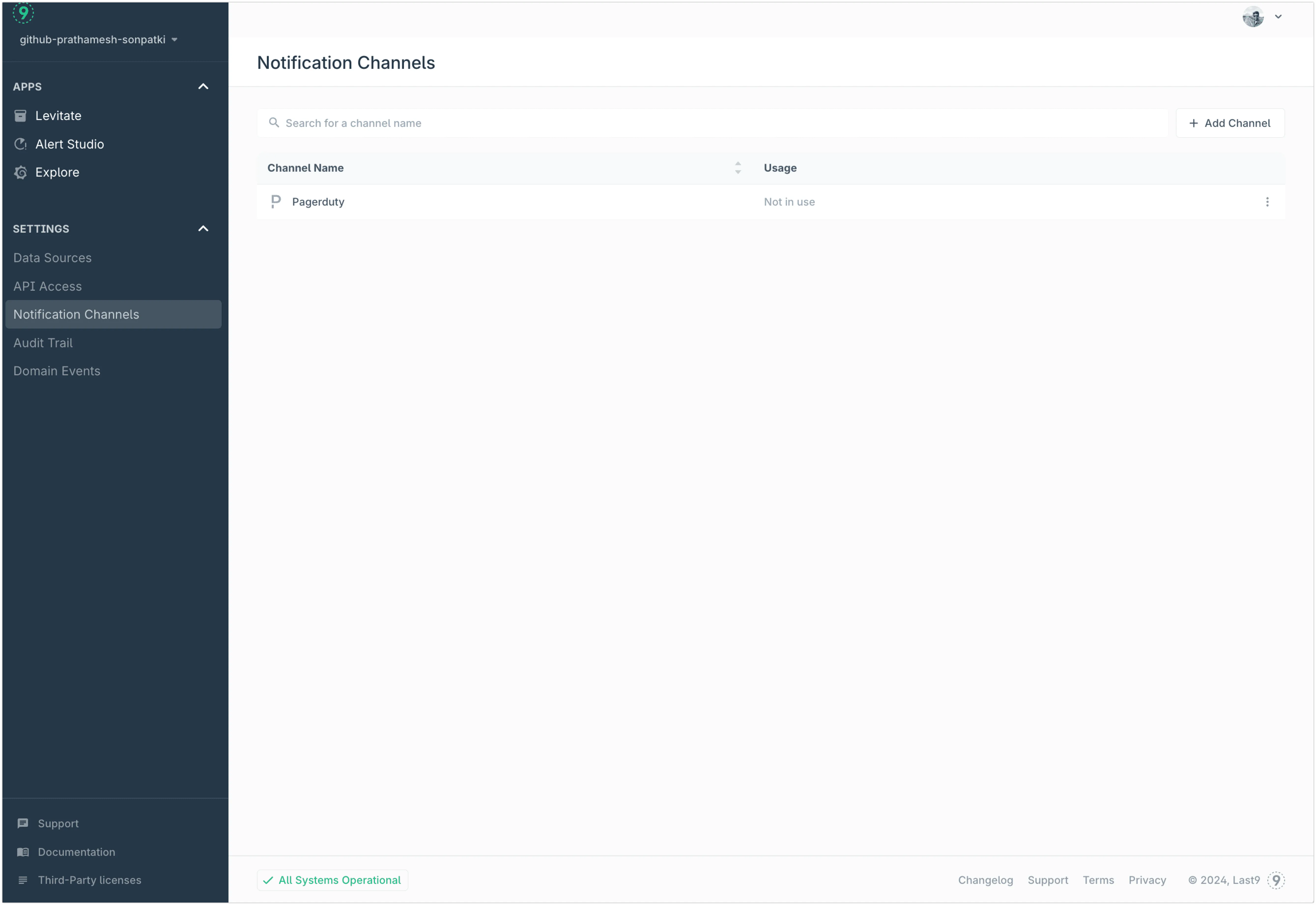 Notification Channels