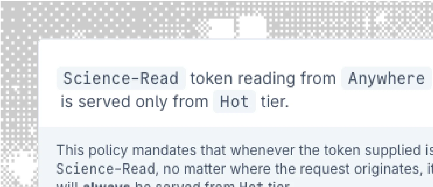 Tokens & Access Policies