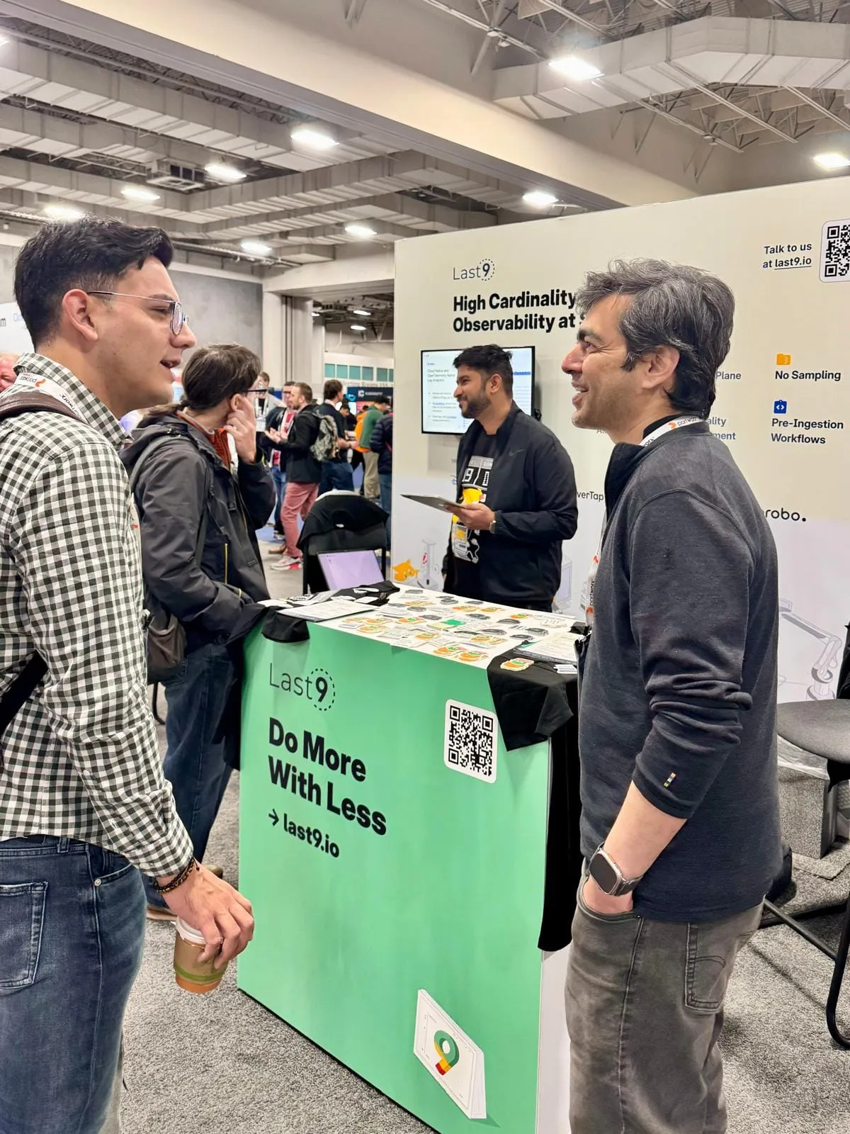 Last9 team at Kubecon NA 2024